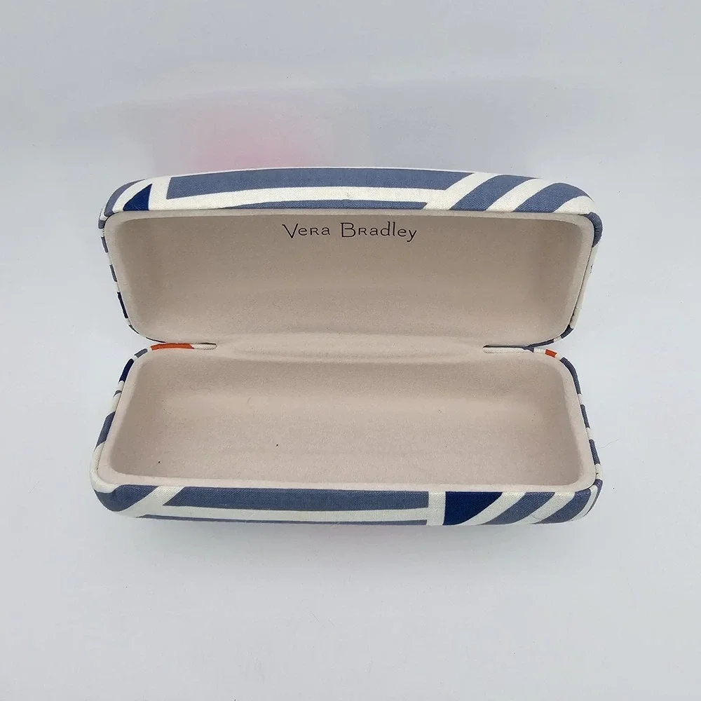 Vera Bradley Geo Medallions Eye Glass Glasses Clamshell Hard Case Geometric‎ HTF